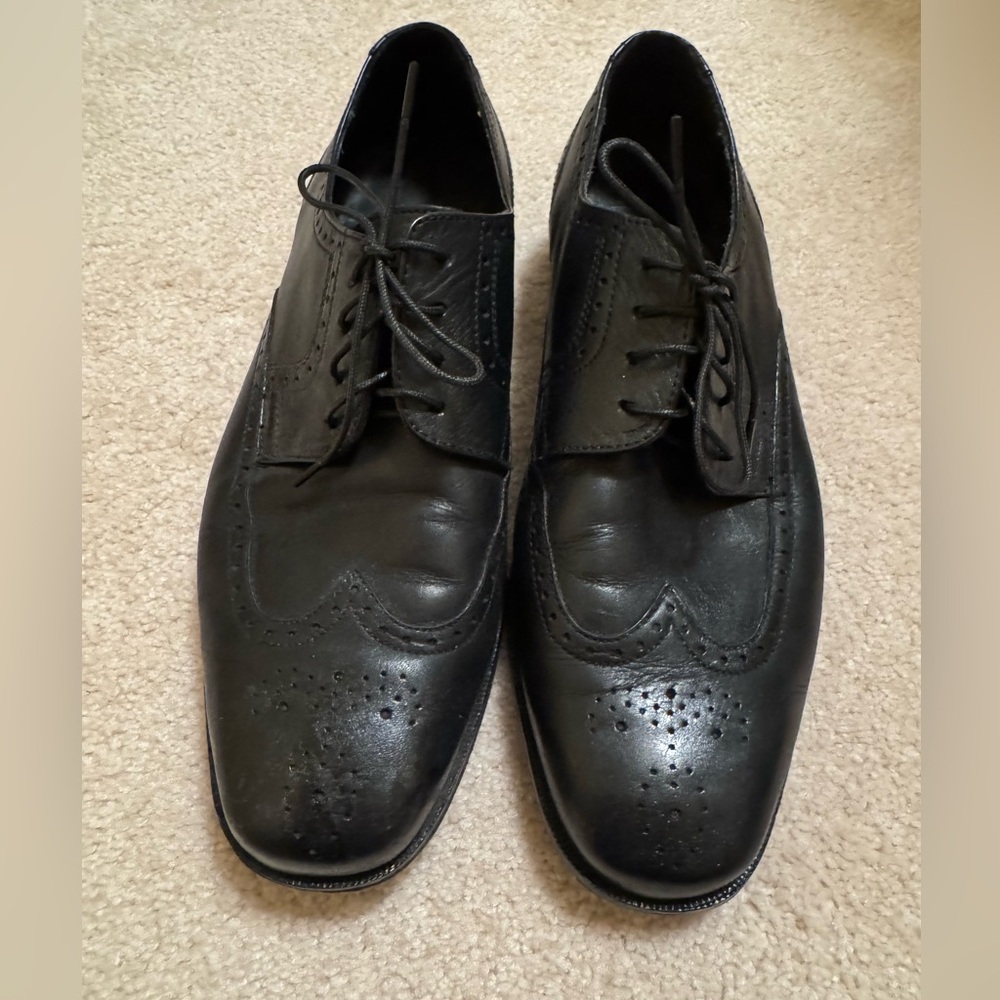 Florsheim Men’s Medfield Wingtip Oxford Black Size 8 1/2